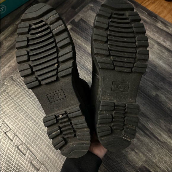 Black Ugg combat boot - Picture 3 of 5